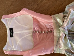 Dirndl Gr. 34, rosa-grün Bild 3