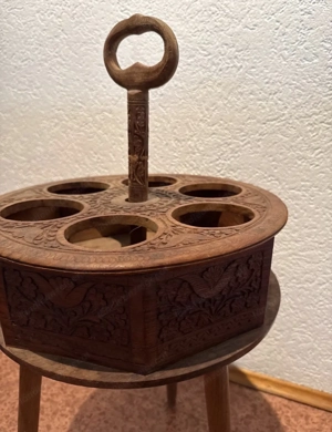 Hölzerne Minibar tragbar Bild 2