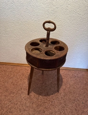 Hölzerne Minibar tragbar