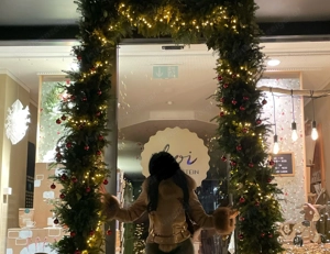 Schöne hochwertige Jacke zu verkaufen   Echtes Fell & echtes Leder Bild 4