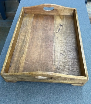 Wunderschöner Beistelltisch, vielseitig verwendbar - auch als Tablett Bild 5