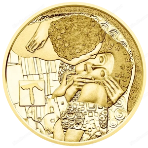 50 Euro Goldmünze - Klimt und seine Frauen - Der Kuss - 2016 Bild 3