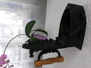 altes Gußeisernes Bügeleisen  Bild 5