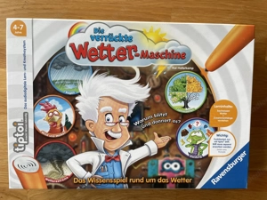 Tiptoi Spiel Die verrückte Wetter-Maschine