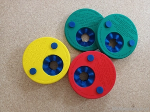 Delphin Schwimmscheiben Bild 2