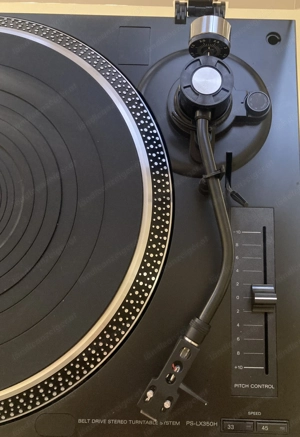 Plattenspieler turntable SONY PS-LX350H beltdrive mit pitch control DJ-style Bild 9