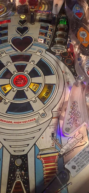 Flipper Bride of Pinball, 1991 Spielbereit Bild 3