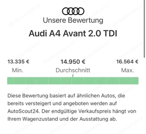 Audi A4 Kombi (Bj 2016) Bild 9