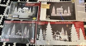 4 LED Fensterbilder Bild 2