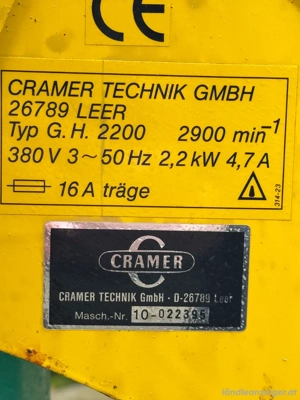 Gartenhäcksler Starkstrom Cramer Bild 2