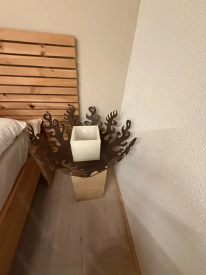 Deko, Veuerschale mit Kerzenlicht Bild 2