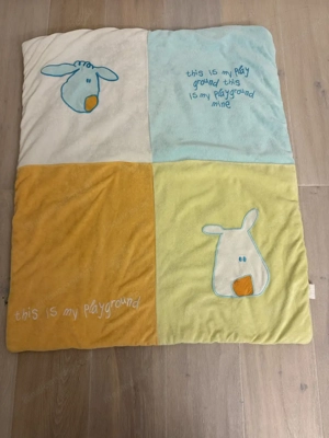 Wickelauflage, Babydecke, Kuschelbär, Nachtlich Bild 4