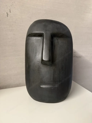 Deko-Figuren, Holz, Stein, Moai, Osterinsel Bild 2