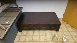 Wohnzimmertisch aus Vollholz Bild 2