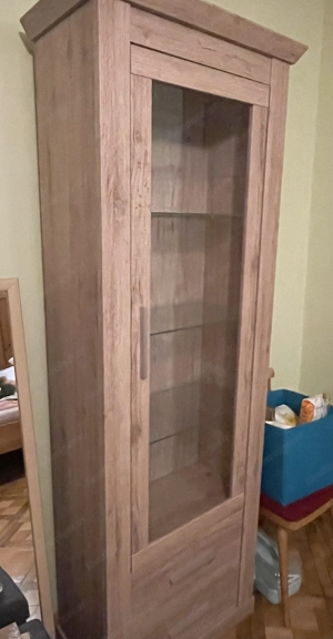 Vitrine Eiche funiert