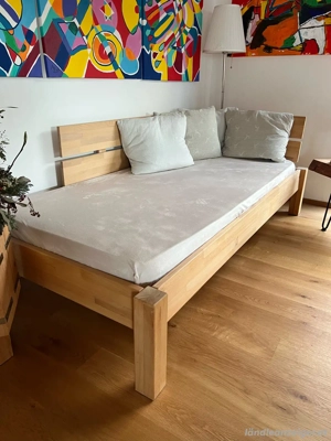 Vollhozbett als Couch verwendbar