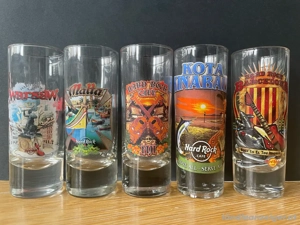 Hardrock Cafe Shotgläser mit Motiv Bild 2