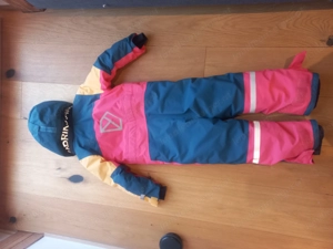 wunderschöner Schneeoverall  - anzug 110   116 Bild 4
