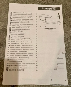 Hansgrohe Niederdruck Mischer Armatur Bild 5