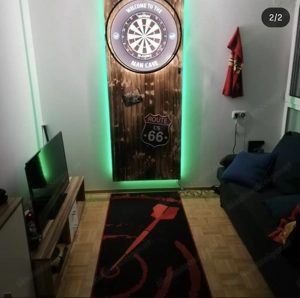 Dartscheibe mit Zubehör 