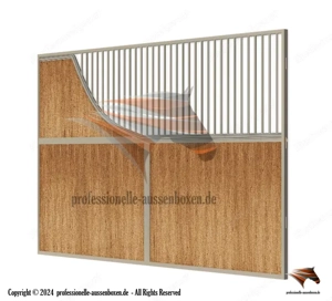 Pferdeboxen mit Fressgitter & Boxenfronten - Innenboxen kaufen Bild 8