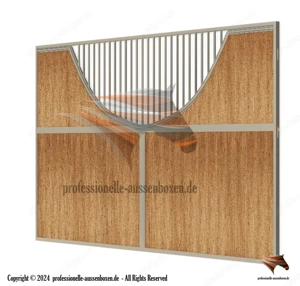 Pferdeboxen mit Fressgitter & Boxenfronten - Innenboxen kaufen Bild 9