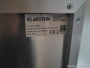 Klarstein Infrarot Panel 360W mit Fernbedienung  Bild 3