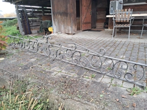 Geländer Gitter geschmiedet 