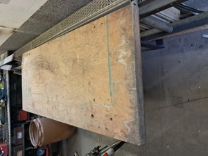 Platte für Werkstatttisch