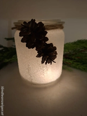 Weihnachtliche Dekoglässer Bild 2