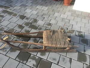 Rennrodel Alt Dachbodenfund   Bild 6