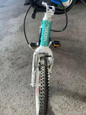 Kinderfahrrad Woom Go 3 Automagic Türkis Bild 3