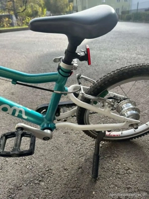 Kinderfahrrad Woom Go 3 Automagic Türkis Bild 4