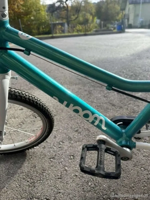Kinderfahrrad Woom Go 3 Automagic Türkis Bild 5