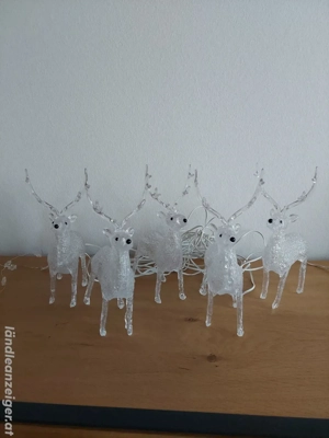Weihnachtsdeko Rentiere Bild 2