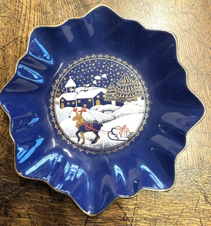 Weihnachtsteller Keksteller Glasplatten Bild 6