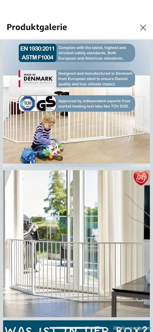 BabyDan Flex L, Schutzgitter Bild 5