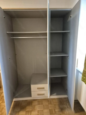 Schlafzimmer Schrank - 135 cm breit Bild 2