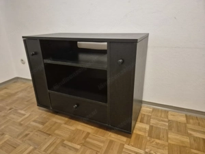 Praktischer, rollbarer TV-Stereo-Kasten Bild 2