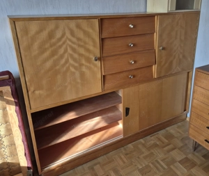 Dekorativer Sekretär-Schrank (50er 60er-Jahre) - Vintage
