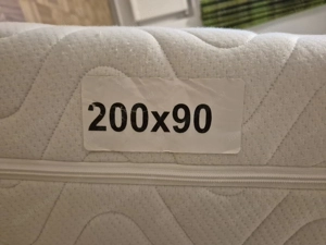 Neuwertige 7-Zonen SEMBELLA MATRATZE - Überzug waschbar Bild 4