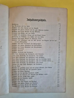 Antikes Buch "Tausend und eine Nacht" publiziert um 1911. Bild 5