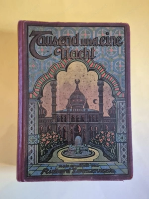 Antikes Buch "Tausend und eine Nacht" publiziert um 1911. Bild 10
