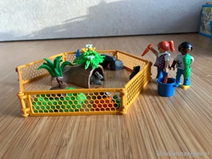 Playmobil Zoo Kleintiere im Freigehege Bild 2