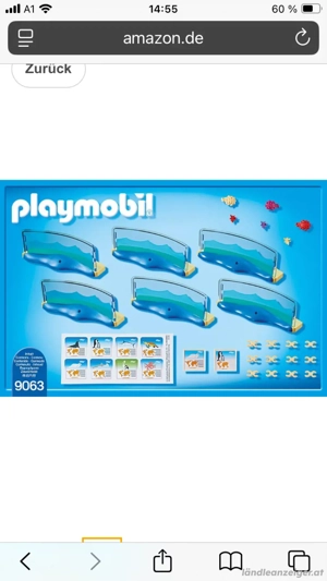 Playmobil Zoo Meerestierbecken Bild 5
