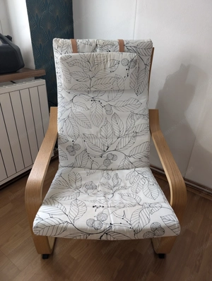 IKEA-Wippstuhl mit Nackenrolle Bild 2