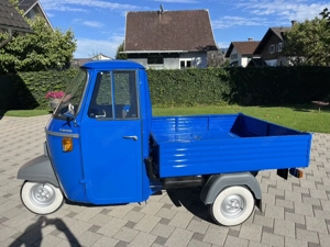 Piaggio APE P 501, Bj. 1992, Oldtimerzulassung - Totalrestauration Bild 3