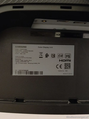 Samsung Gaming Monitor Curved Bild 4