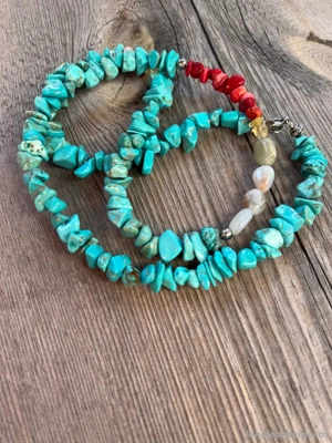 Türkis Halskette Bild 2
