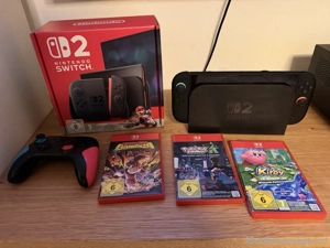 Nintendo Switch 2+ 3 spiel mit Mario kart 
